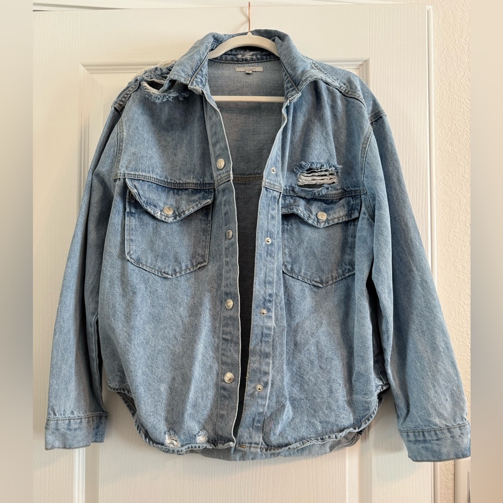 Veveret Denim Blue Women's Jacket